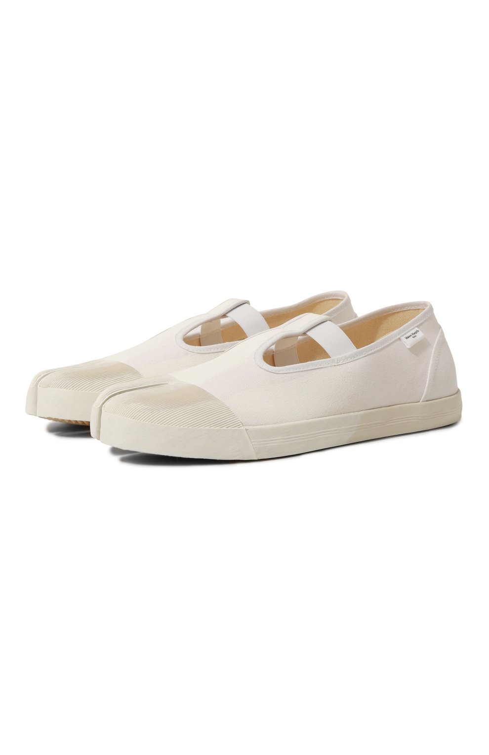 Текстильные слипоны on the deck tabi mary jane MAISON MARGIELA, арт. S97WS0064/P7029, фото 1