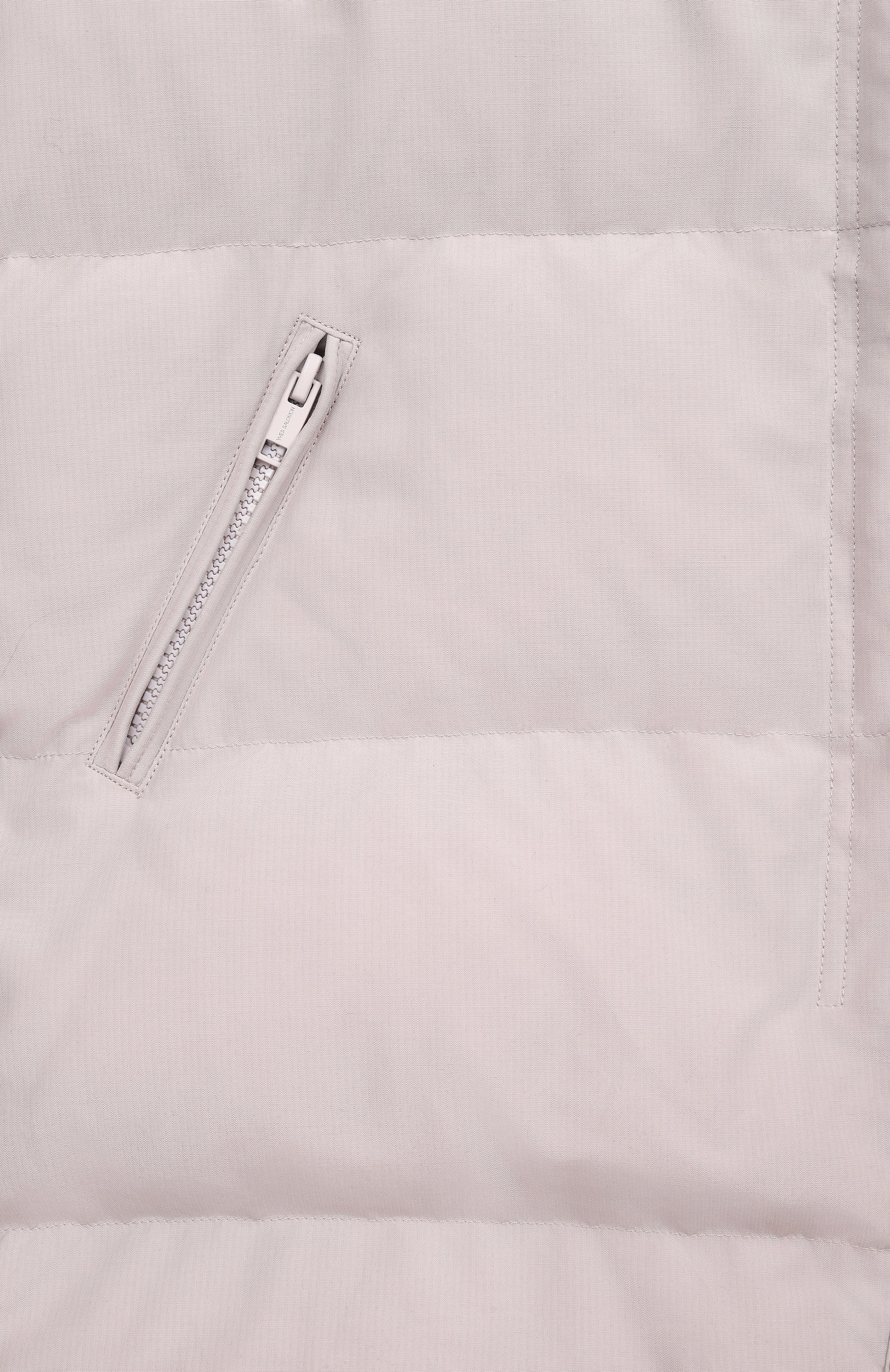 Пуховое пальто с отделкой из кролика YVES SALOMON ENFANT, арт. 26WEM905XXJ06X, фото 3