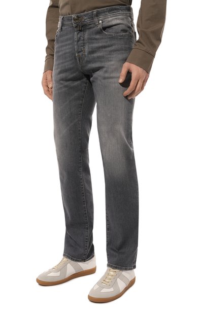 Джинсы JACOB COHEN серого цвета по цене 66500 руб., арт. U Q M05 30 S 3618/498D, фото 3 Джинсы JACOB COHEN, арт. U Q M05 30 S 3618/498D, фото 3