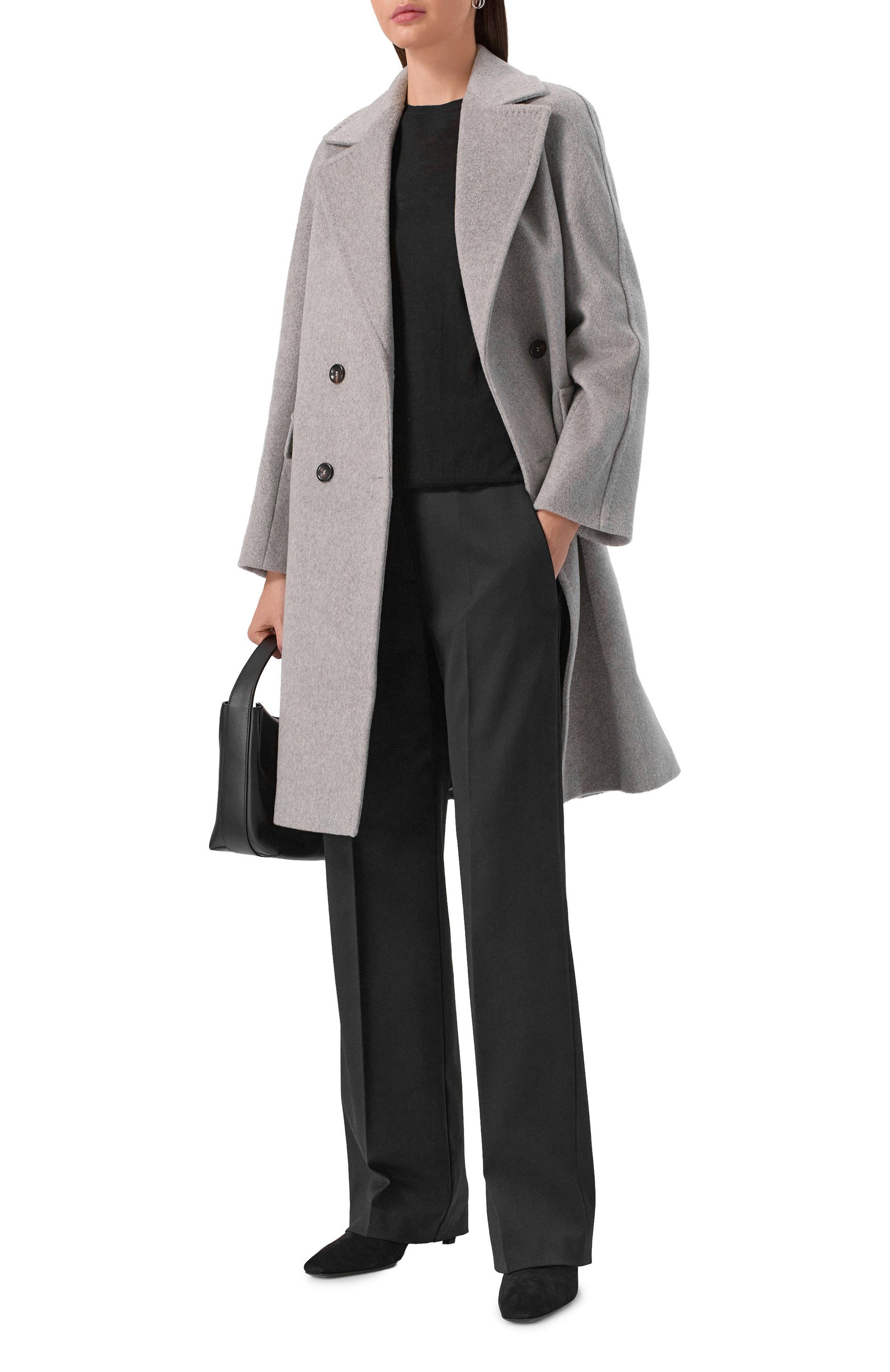 Пальто из шерсти и кашемира MAX MARA STUDIO, арт. PANTE0N, фото 2