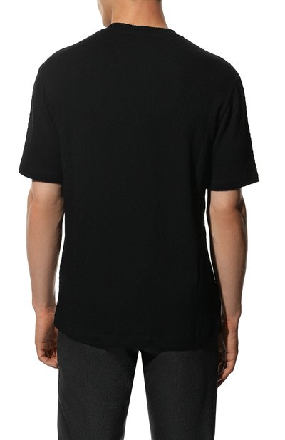 Футболка из вискозы и кашемира GIORGIO ARMANI, арт. 6LSM78/SJRVZ, фото 4