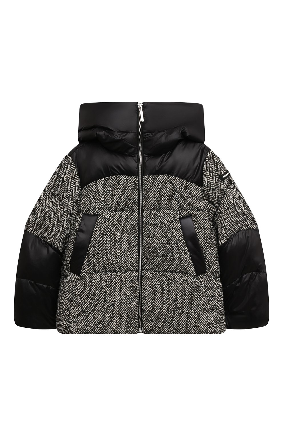 Пуховая куртка FREEDOMDAY черного цвета по цене 35600 руб., арт. IFRJG4826AF781-ED, фото 1 Пуховая куртка FREEDOMDAY, арт. IFRJG4826AF781-ED, фото 1