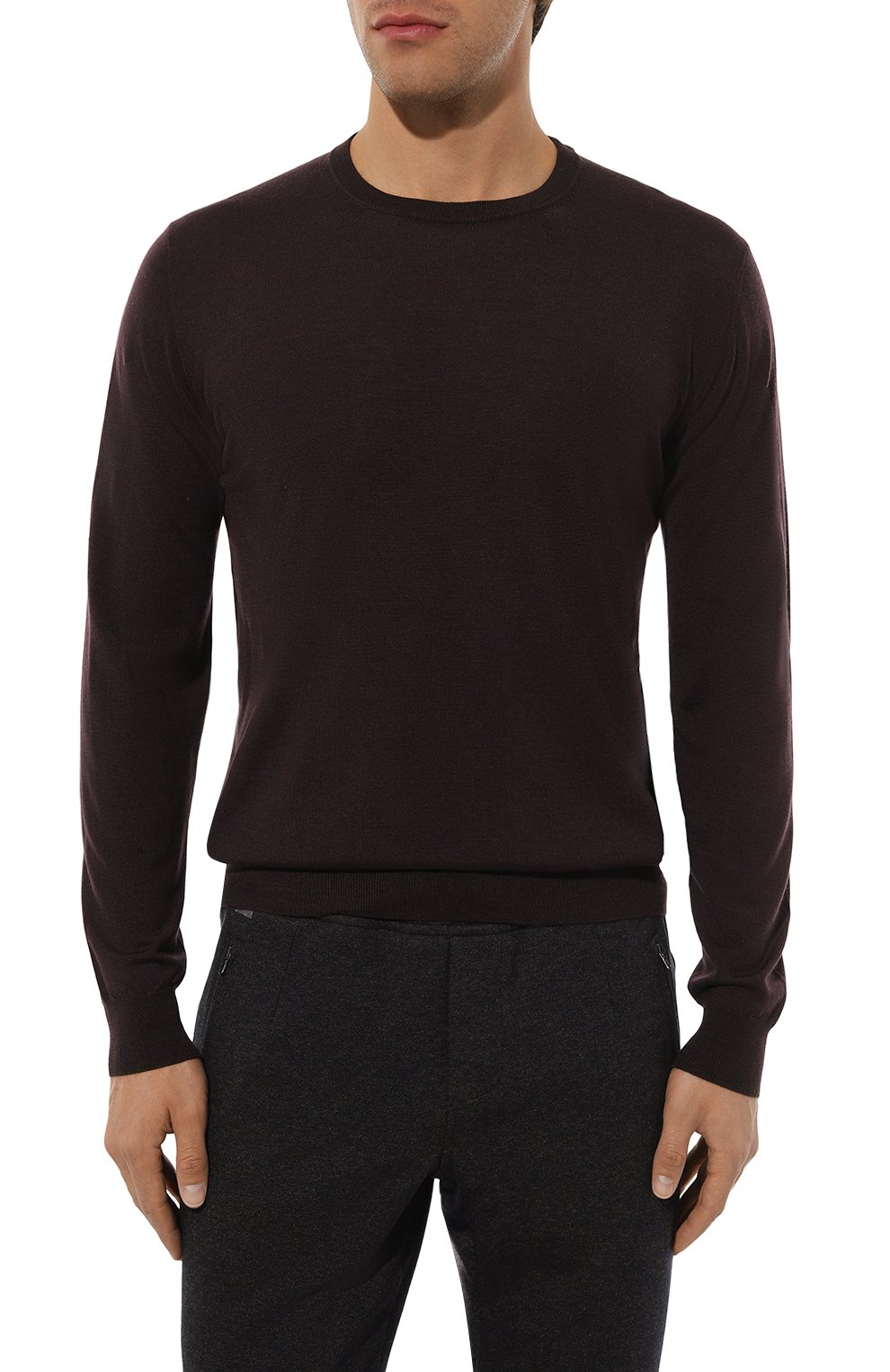 Джемпер из шерсти и шелка ANDREA CAMPAGNA, арт. GC1ML/LSC18R, фото 3