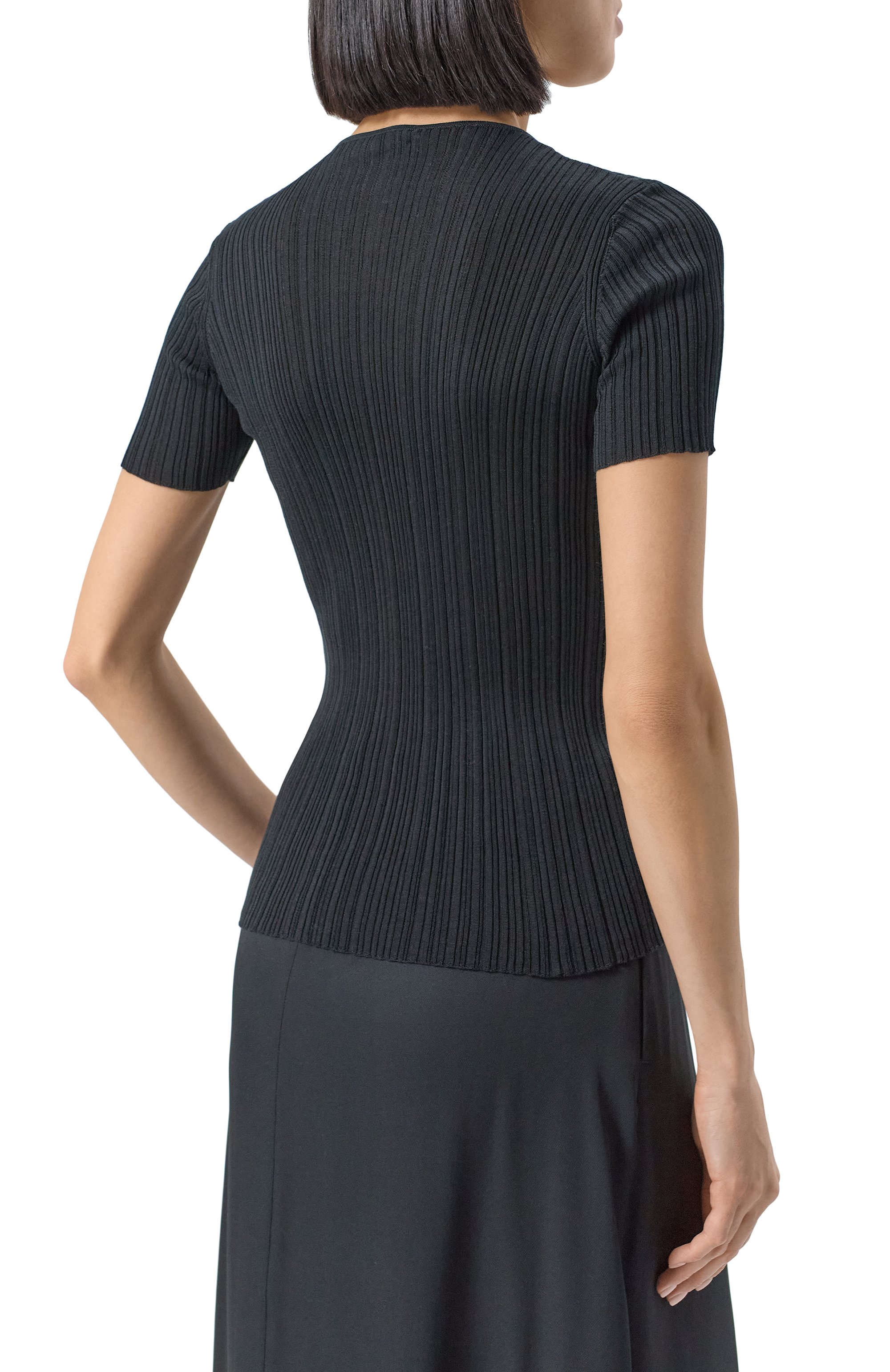 Топ из хлопка и  шелка AGNONA, арт. KT09015/7Q180M, фото 4