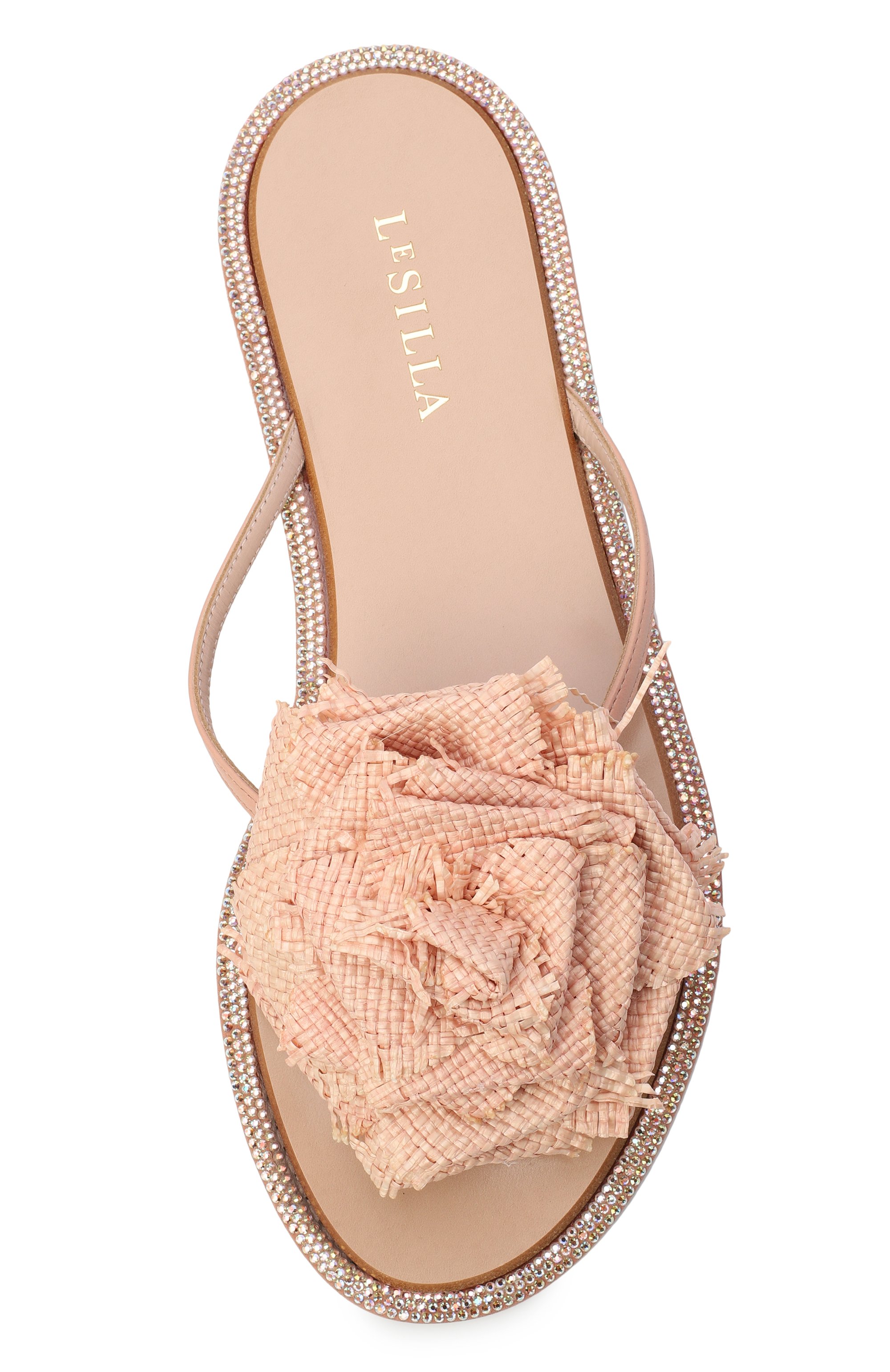 Кожаные шлепанцы rose LE SILLA, арт. 1218F020MTPPNEM, фото 6