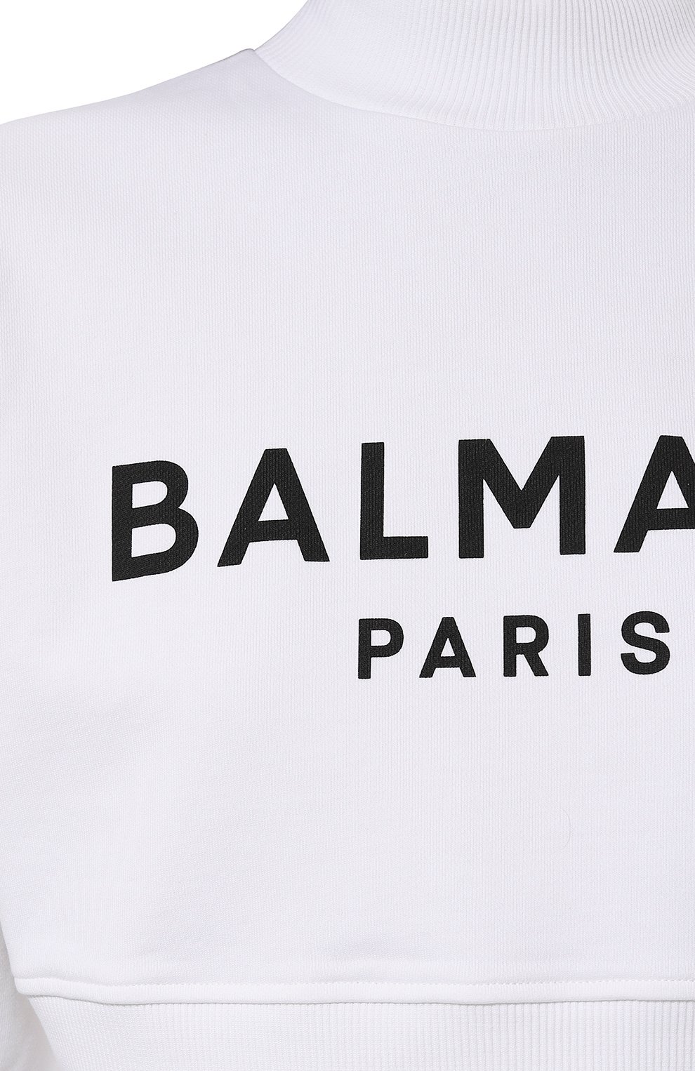 Хлопковый свитшот BALMAIN белого цвета по цене 79150 руб., арт. AF0J0040BB02, фото 5 Хлопковый свитшот BALMAIN, арт. AF0J0040BB02, фото 5
