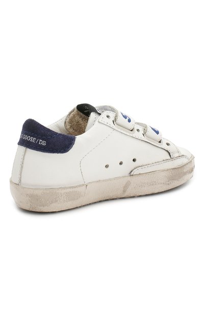 Кожаные кеды old school GOLDEN GOOSE DELUXE BRAND, арт. G34KS021.G6, фото 3