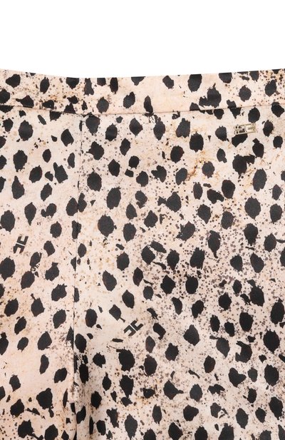 Шорты ELISABETTA FRANCHI LA MIA BAMBINA леопардового цвета по цене 22500 руб., арт. EFBE0860/RAE02, фото 3 Шорты ELISABETTA FRANCHI LA MIA BAMBINA, арт. EFBE0860/RAE02, фото 3