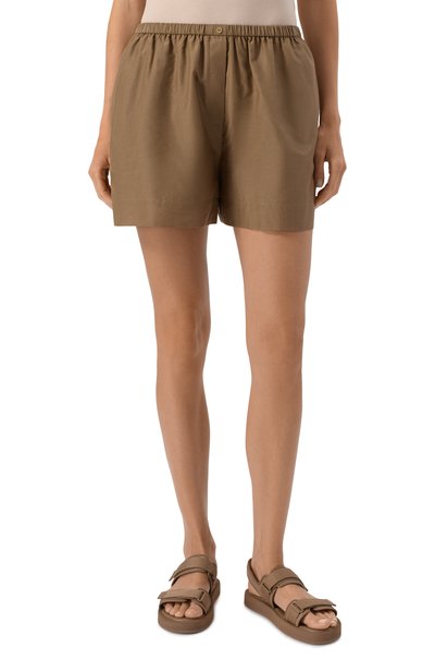 Шорты из хлопка и шелка 12 STOREEZ, арт. 131443, фото 3