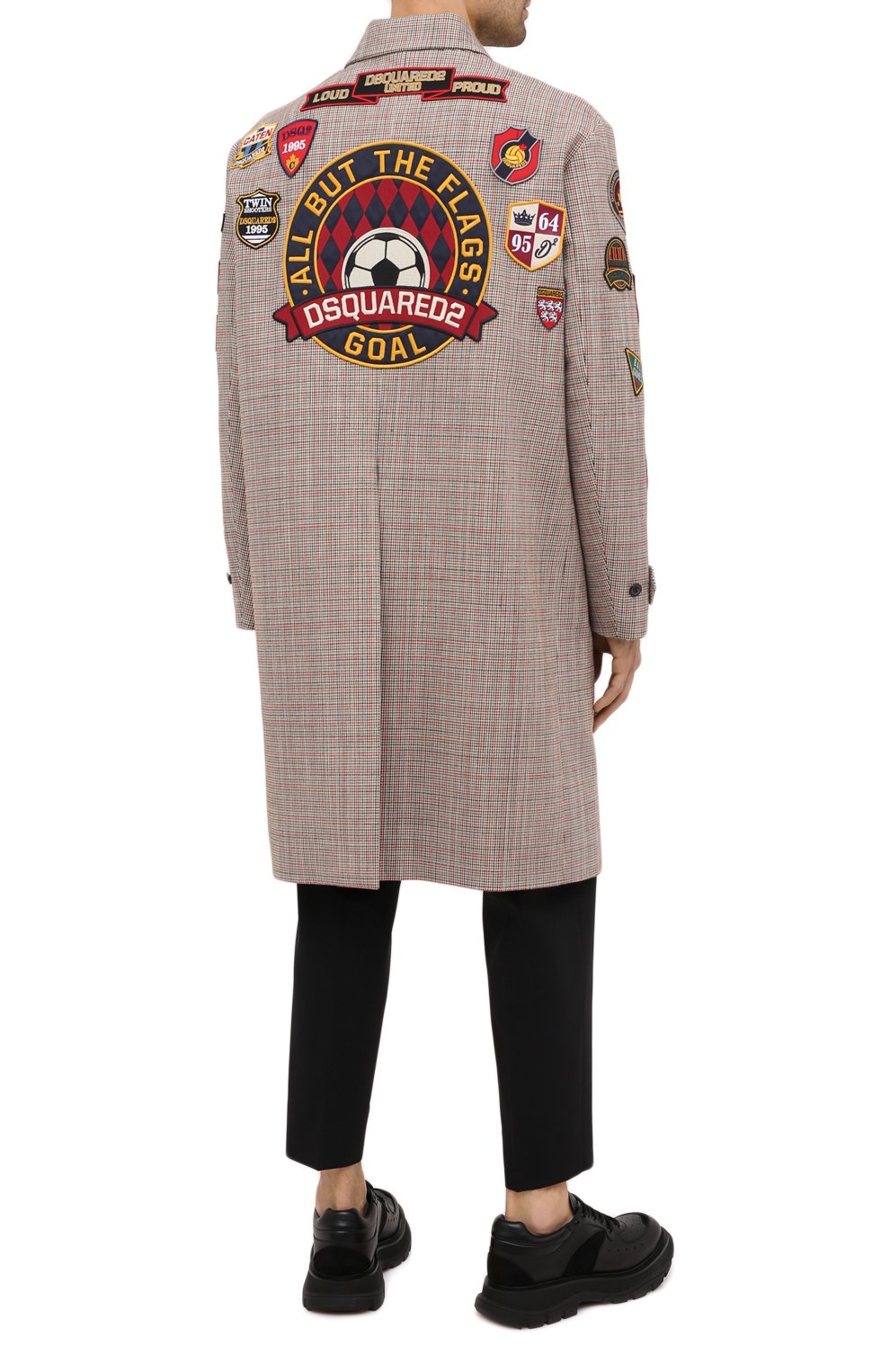 Хлопковое пальто DSQUARED2, арт. S74AA0219/S52993, фото 5