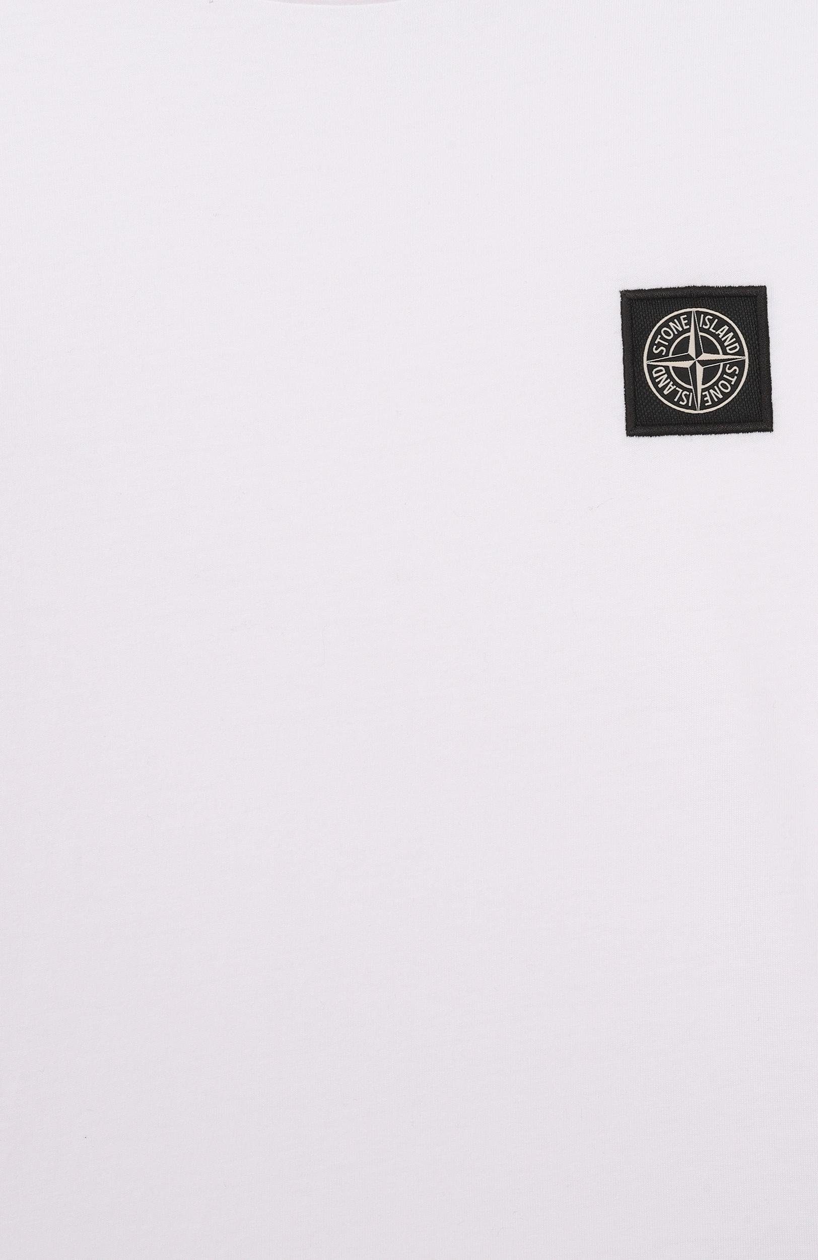 Хлопковый лонгслив STONE ISLAND, арт. L2S162100002/S0047_001, фото 3