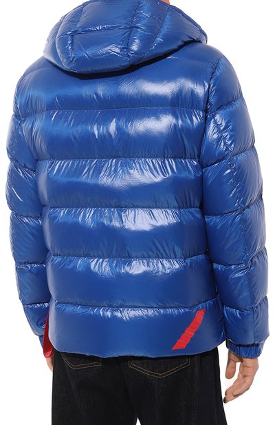 Пуховик AFTER LABEL синего цвета по цене 55200 руб., арт. VERBIER/N025, фото 4 Пуховик AFTER LABEL, арт. VERBIER/N025, фото 4