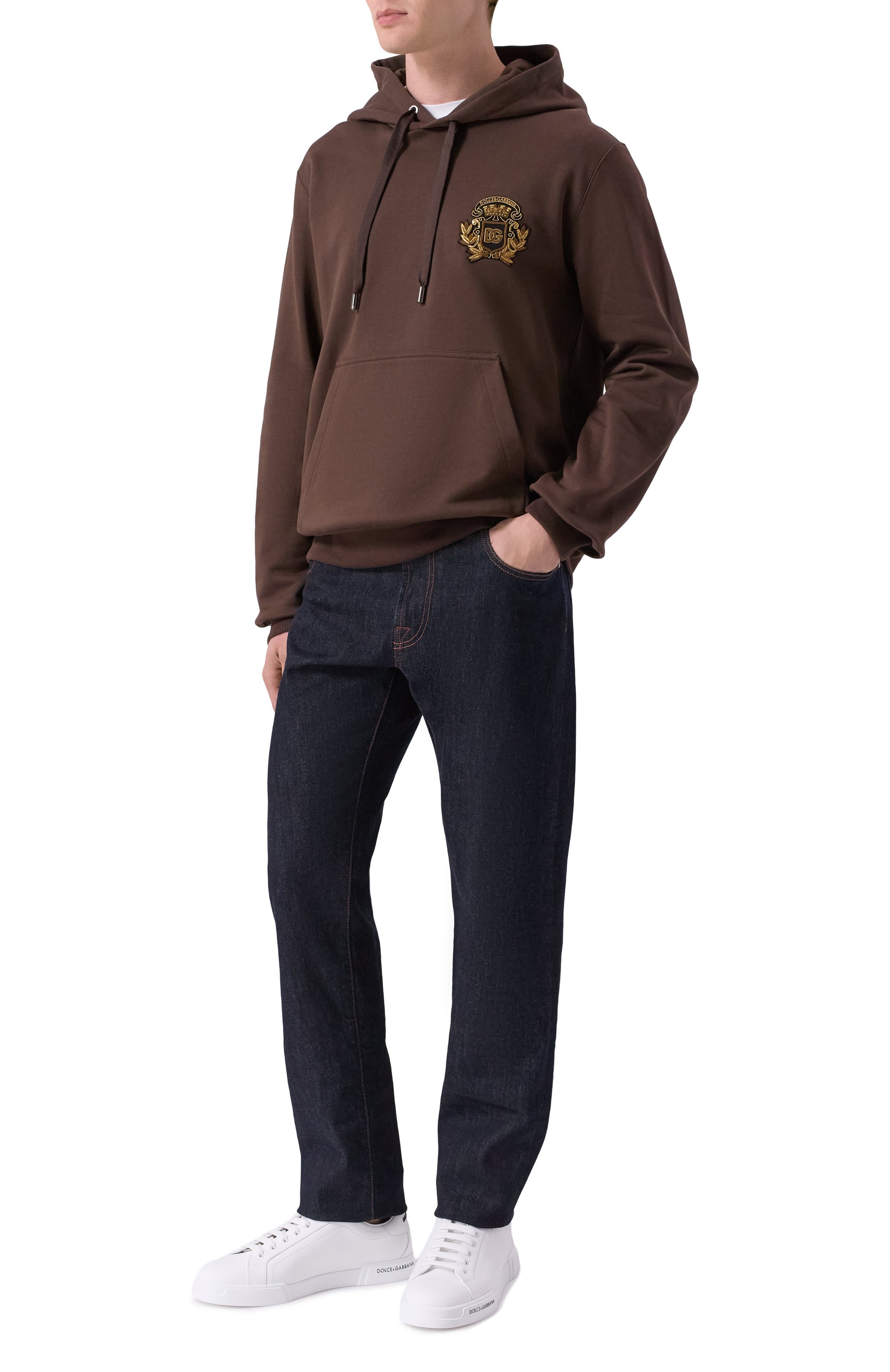 Хлопковое худи DOLCE & GABBANA, арт. G9BGPZ/G7PJ8, фото 2