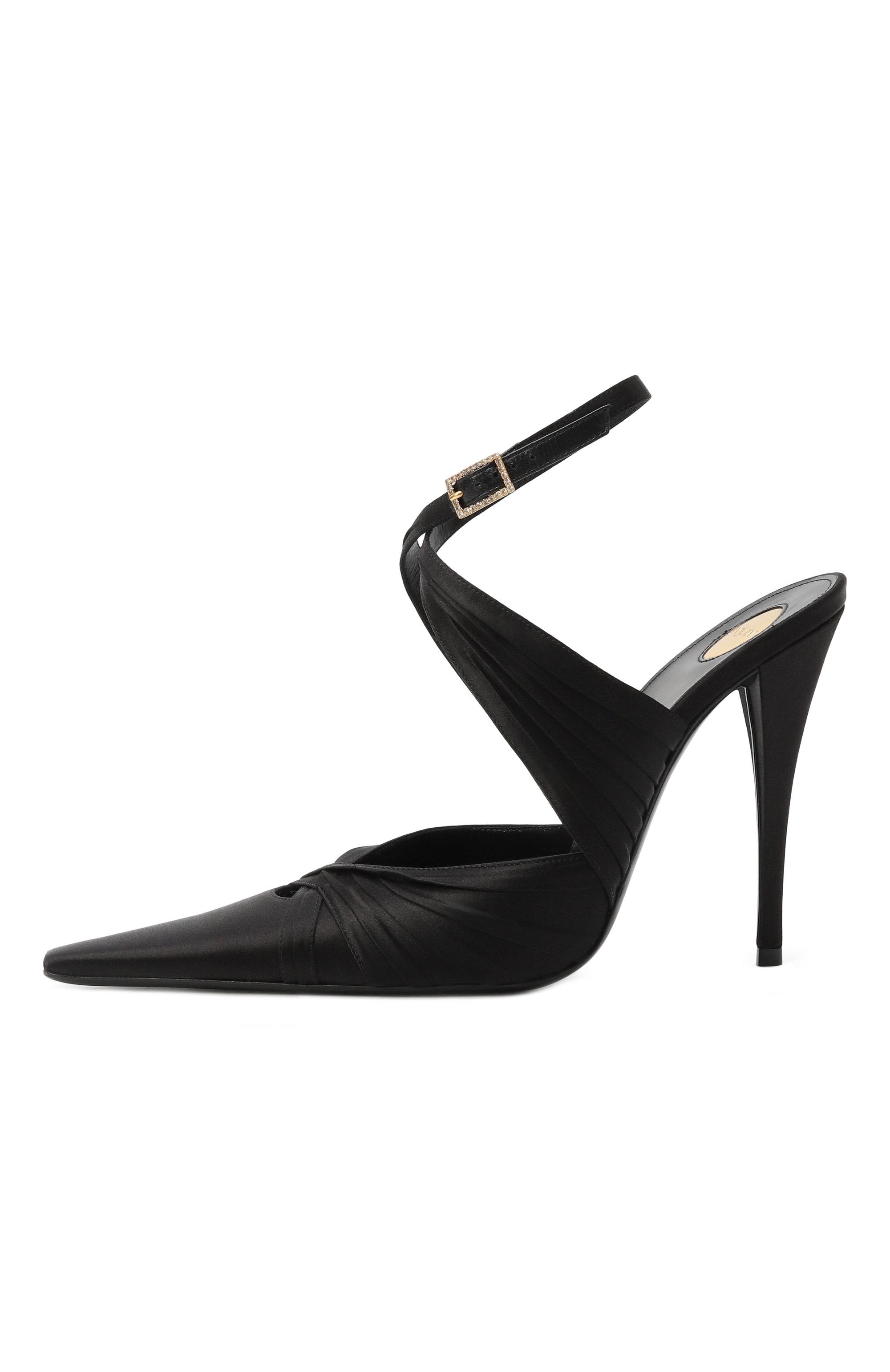 Текстильные туфли doville calypso 110 SAINT LAURENT, арт. 820607/9QNA0, фото 4