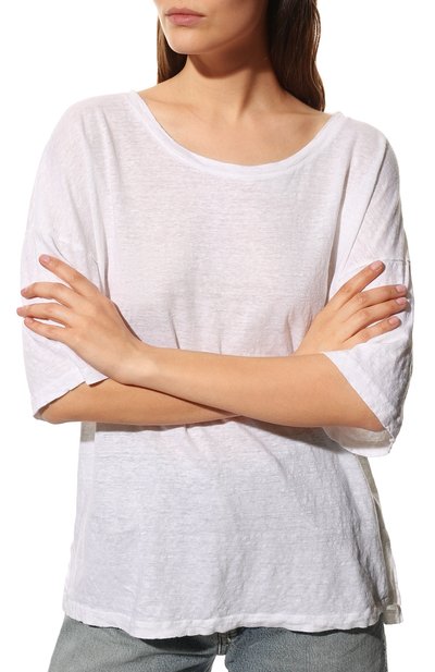 Льняная футболка 120% LINO, арт. V0W791N/E908/S00, фото 3