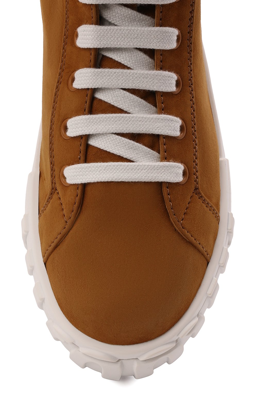 Замшевые кеды MIU MIU, арт. 5T384D-FDW-F0046-005, фото 6