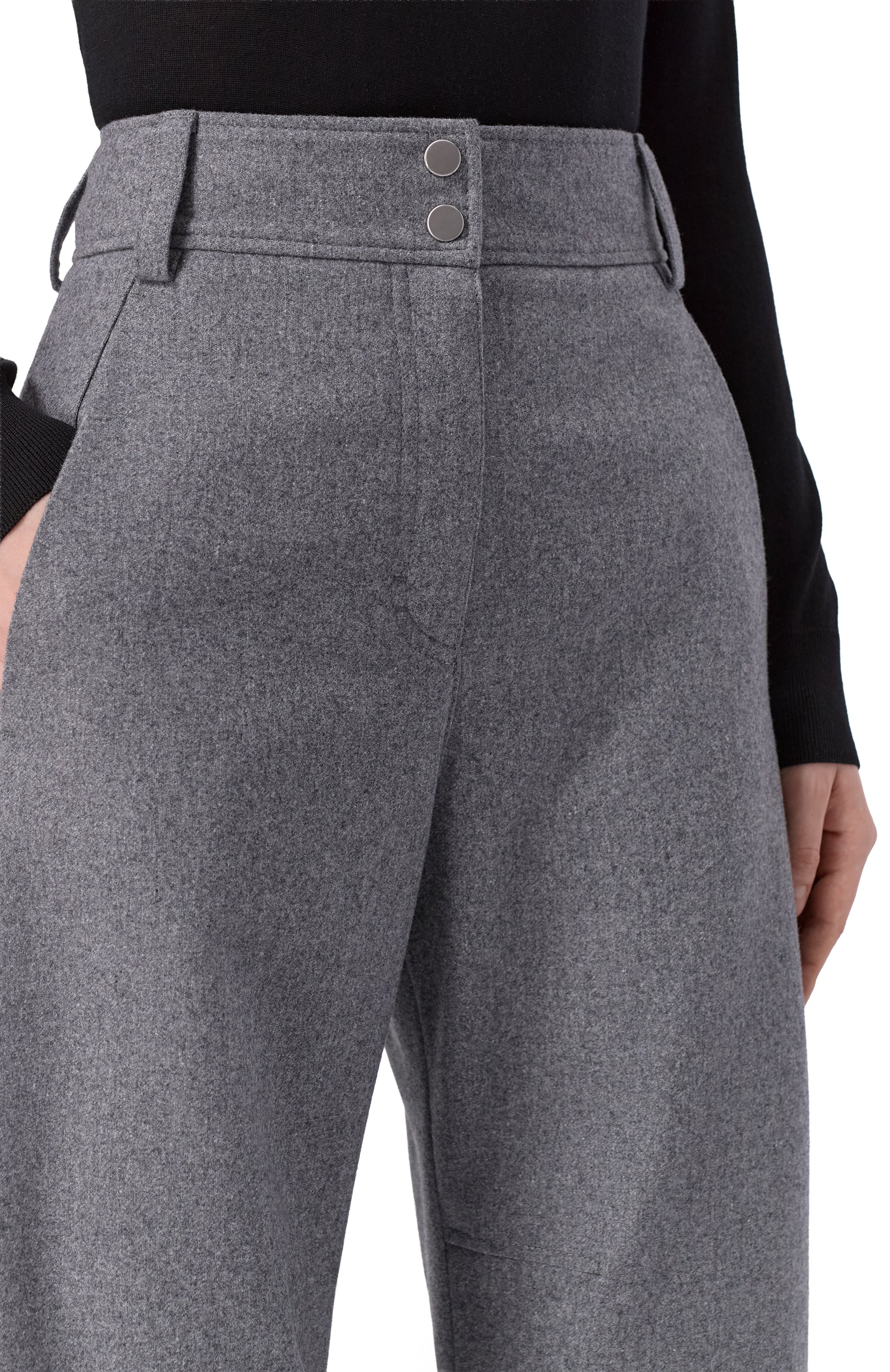 Брюки из шерсти и лиоцелла BOSS, арт. 50548109, фото 5