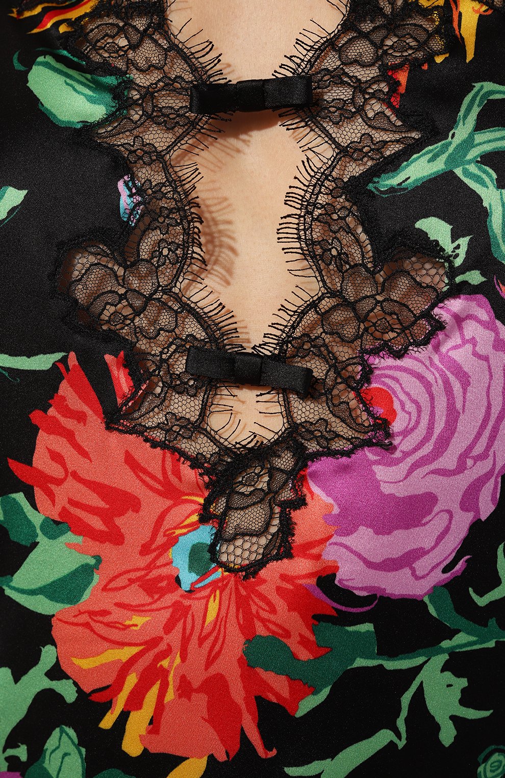 Шелковый топ gucci x ken scott GUCCI, арт. 650427 XUACI, фото 5