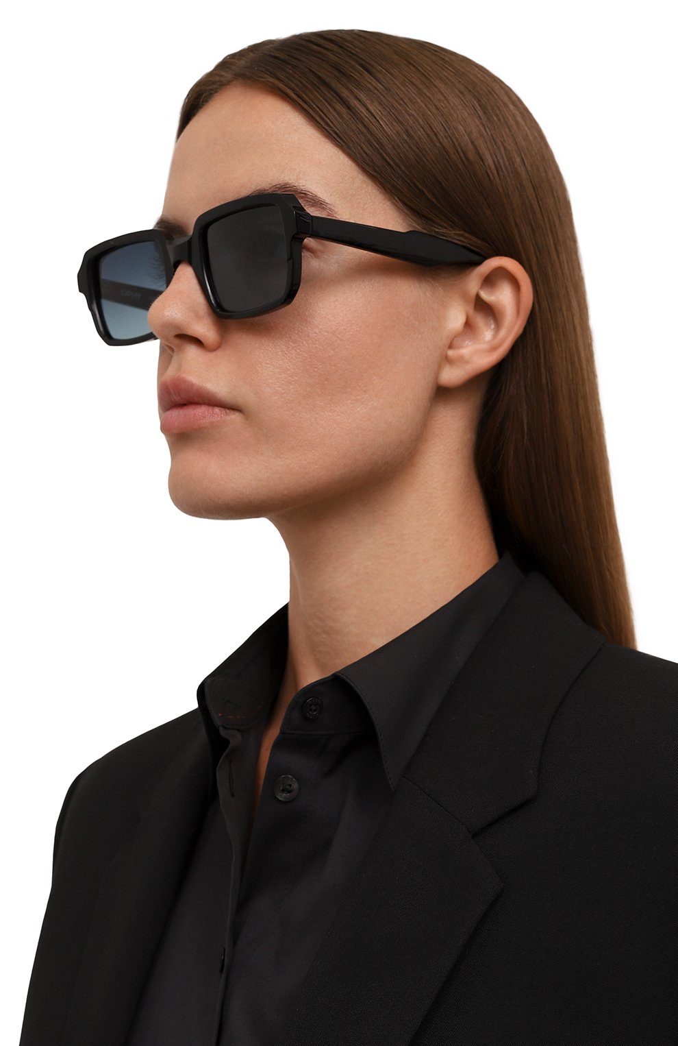 Солнцезащитные очки OPHY синего цвета по цене 43500 руб., арт. PHILIP 01/B, фото 2 Солнцезащитные очки OPHY, арт. PHILIP 01/B, фото 2