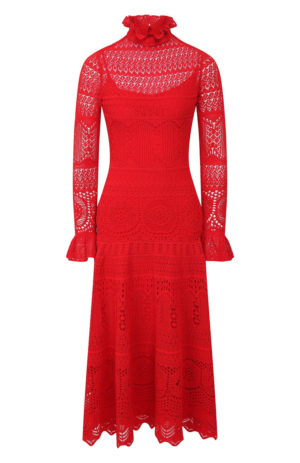 Платье-миди ALEXANDER MCQUEEN, арт. 610733/Q1AMH, фото 1