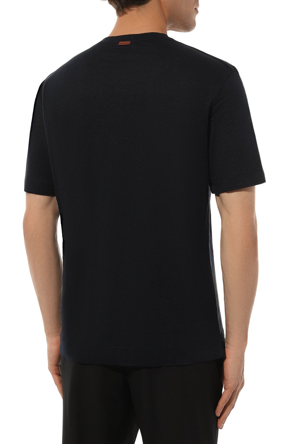 Льняная футболка ZEGNA, арт. UD376A7/D783, фото 4