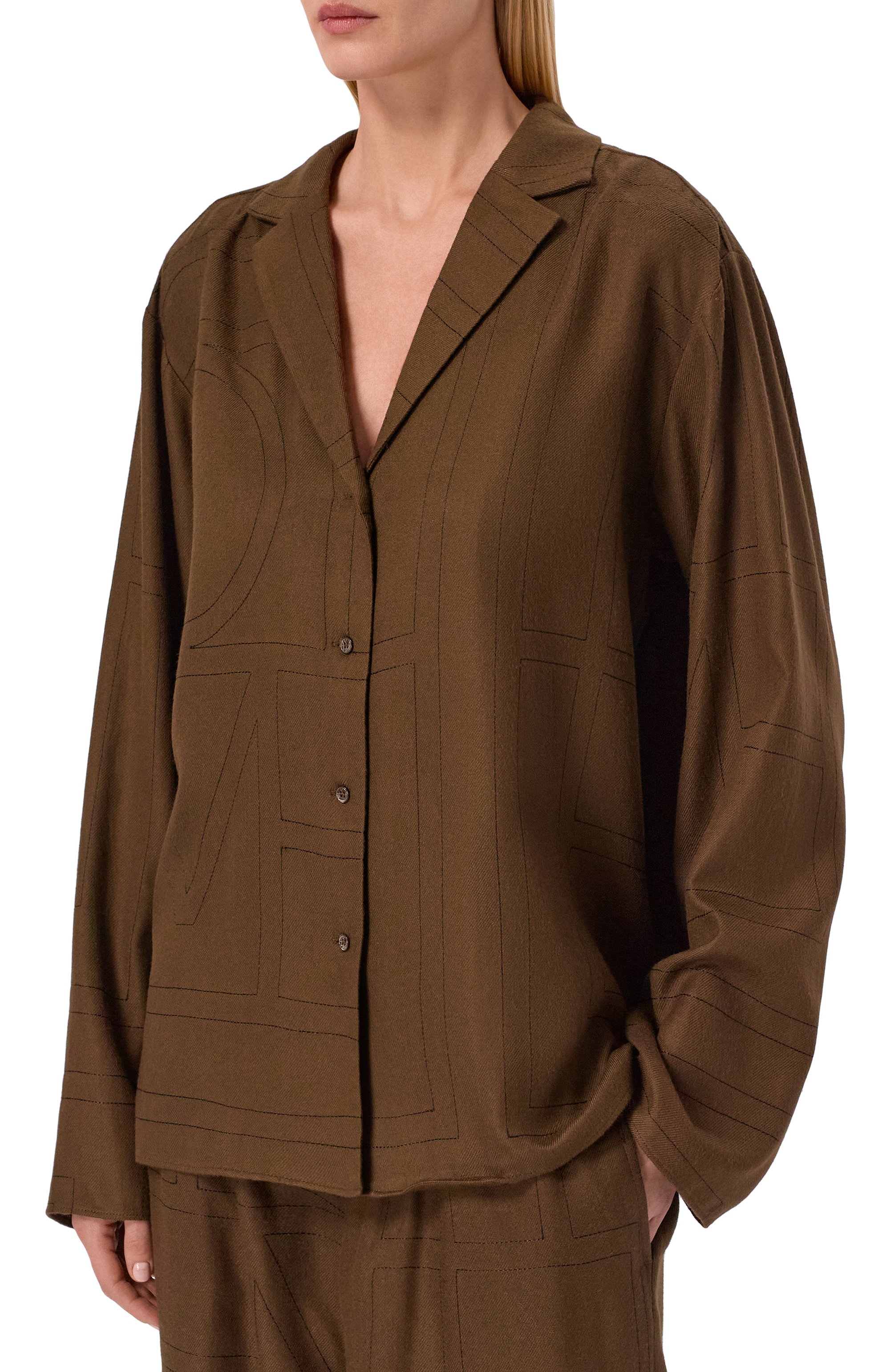 Рубашка TOTEME, арт. 251-WRT976-FB0080, фото 3