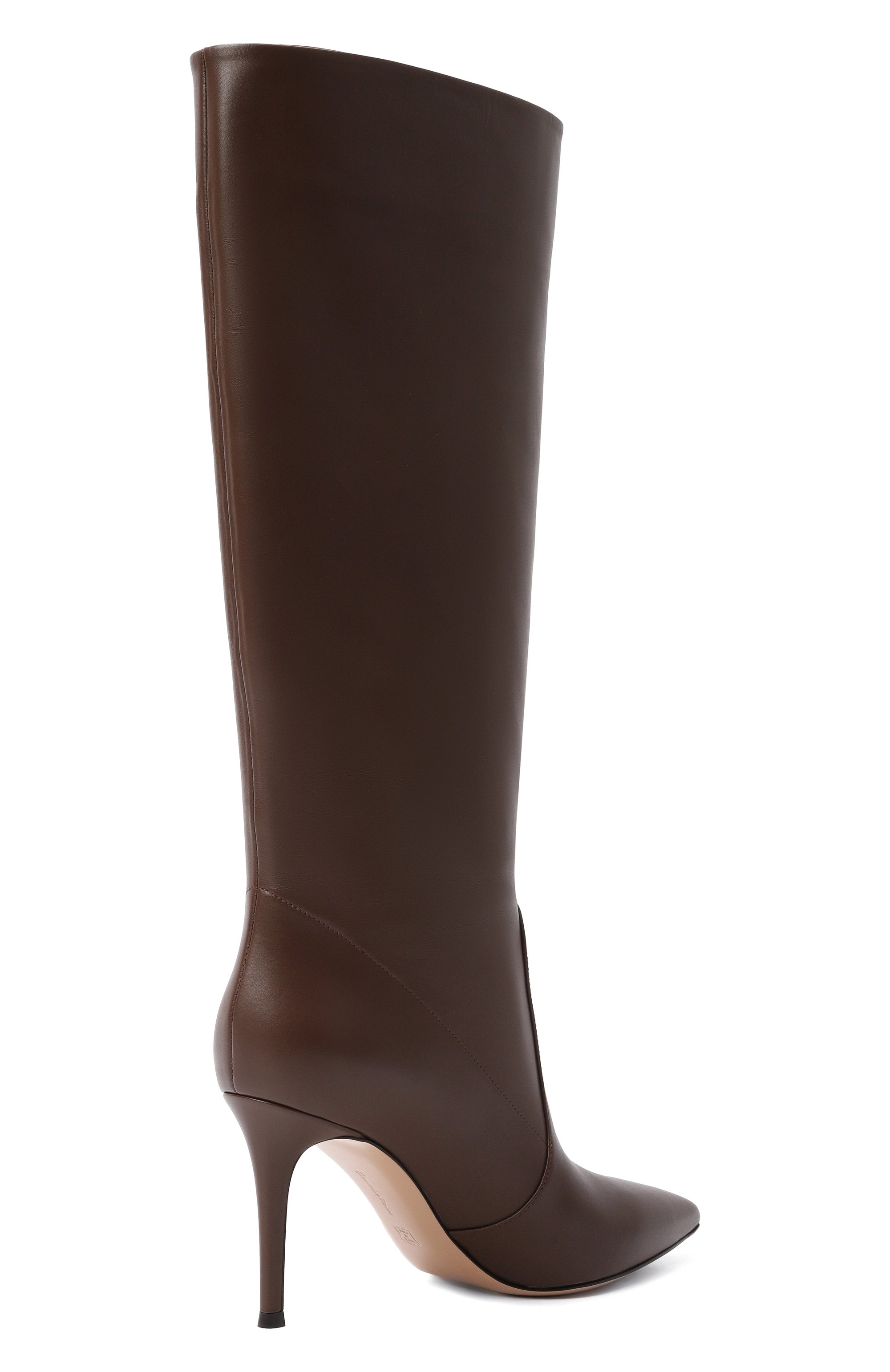 Кожаные сапоги hansen 85 GIANVITO ROSSI, арт. G80626.85RIC.VGIBR0W, фото 5