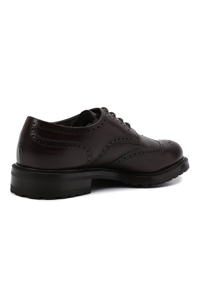 Кожаные дерби PRADA, арт. 2EF052-3F98-F0DFH-A000, фото 5