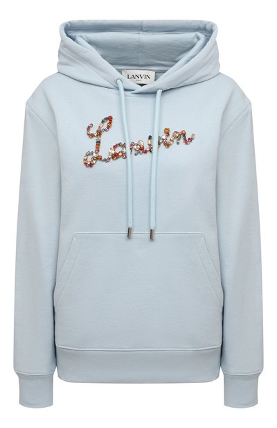 Женский хлопковое худи LANVIN, арт. RW-H09011-J187-P22
