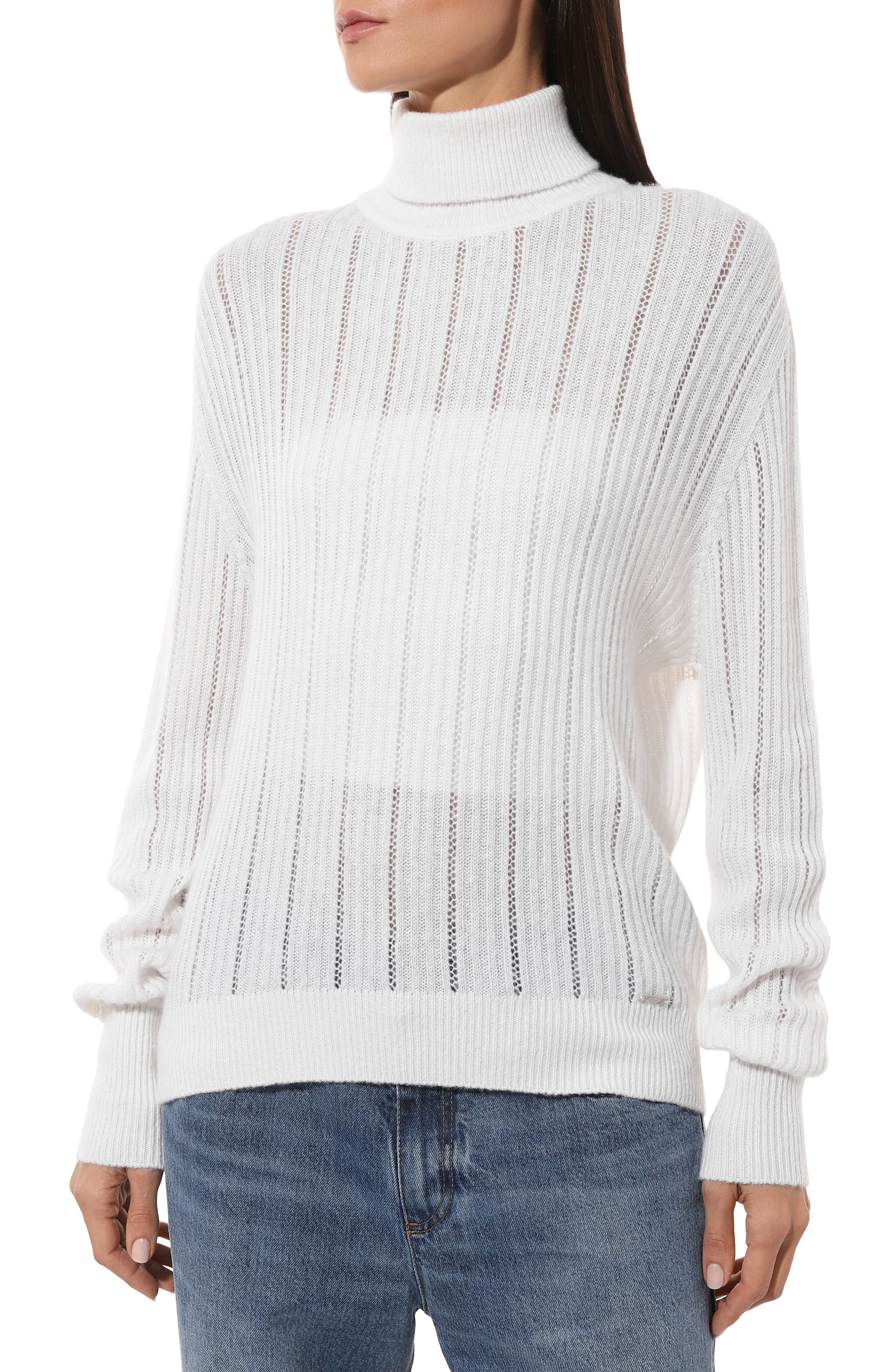 Водолазка из кашемира и шелка KITON, арт. D5871130001, фото 3