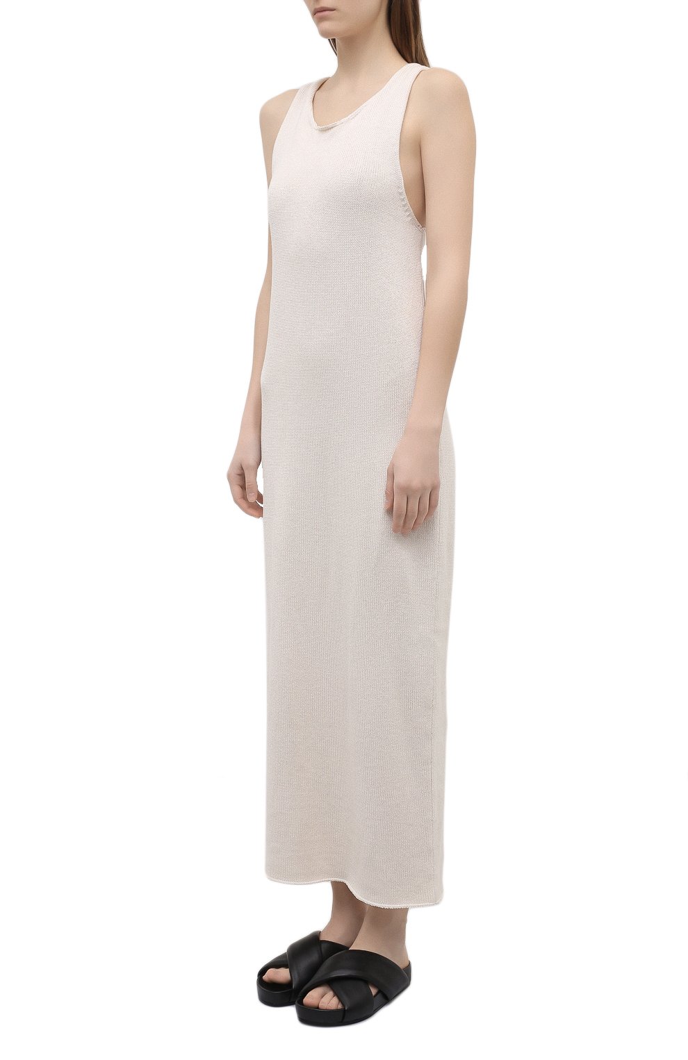 Платье из хлопка и вискозы JIL SANDER, арт. JSWS751305-WSY25018, фото 3