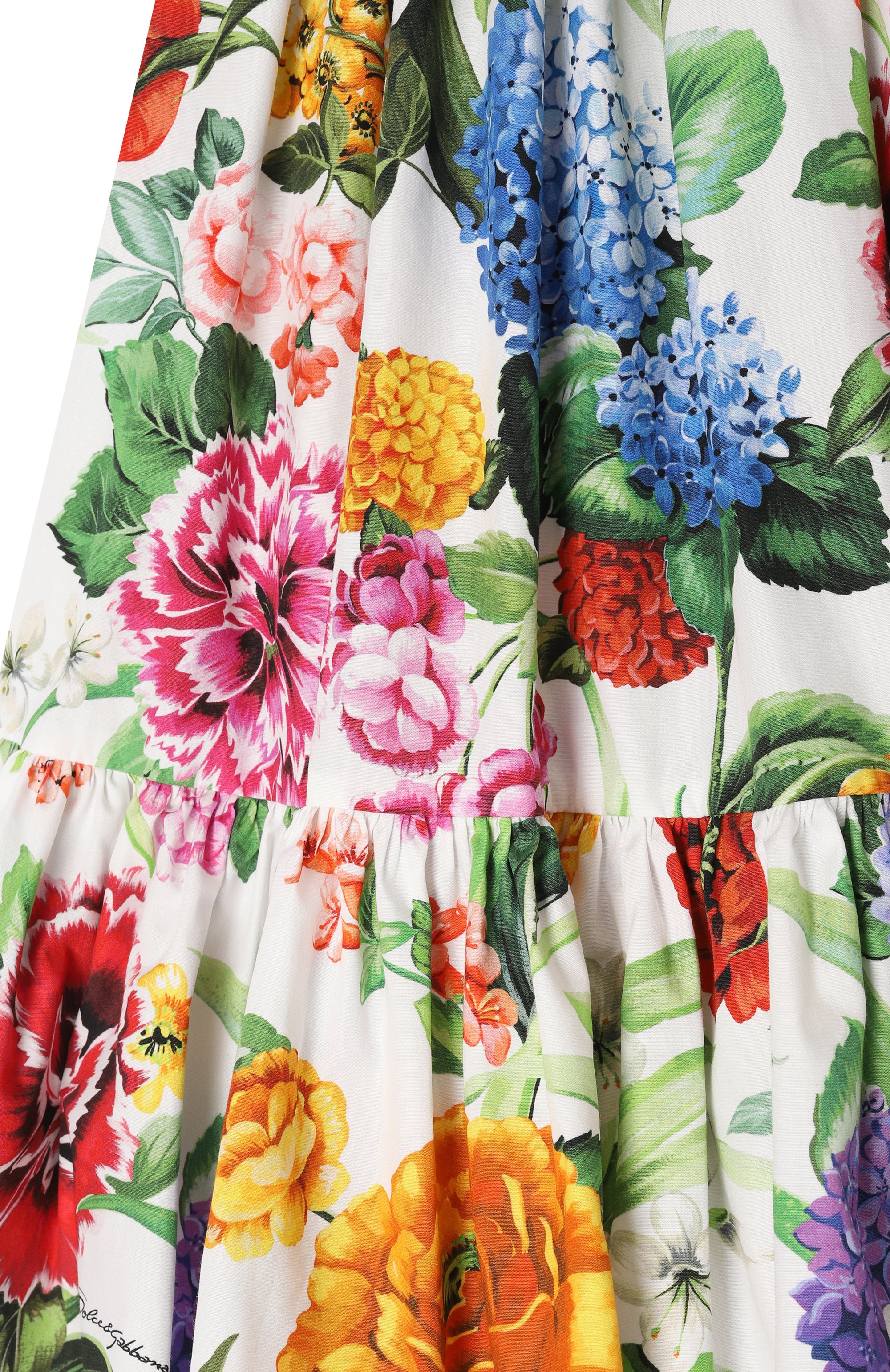 Хлопковая юбка DOLCE & GABBANA, арт. L55I53/HS5S5/2-6, фото 3