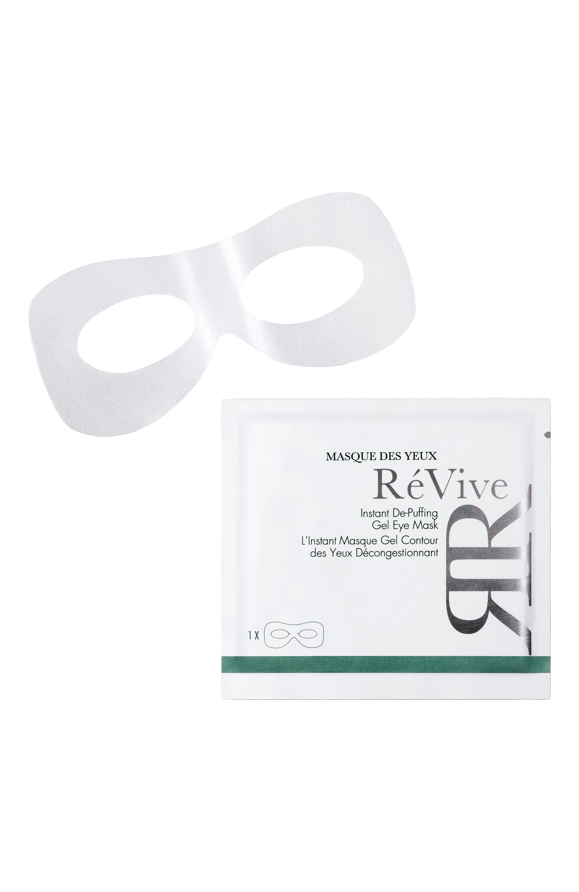 Маска для кожи вокруг глаз мгновенного действия (1шт.) REVIVE бесцветного цвета по цене 5500 руб., арт. 633222213974, фото 1 Маска для кожи вокруг глаз мгновенного действия (1шт.) REVIVE, арт. 633222213974, фото 1