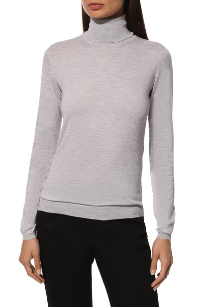 Водолазка из кашемира и шелка BRUNELLO CUCINELLI, арт. M41800063, фото 3