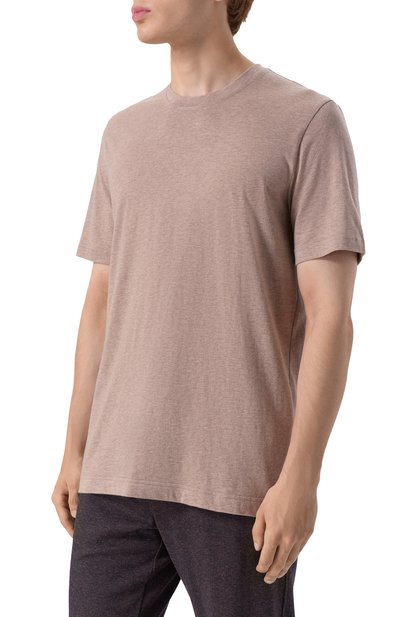 Футболка из хлопка и кашемира CAPOBIANCO, арт. 19M660.WS00., фото 3