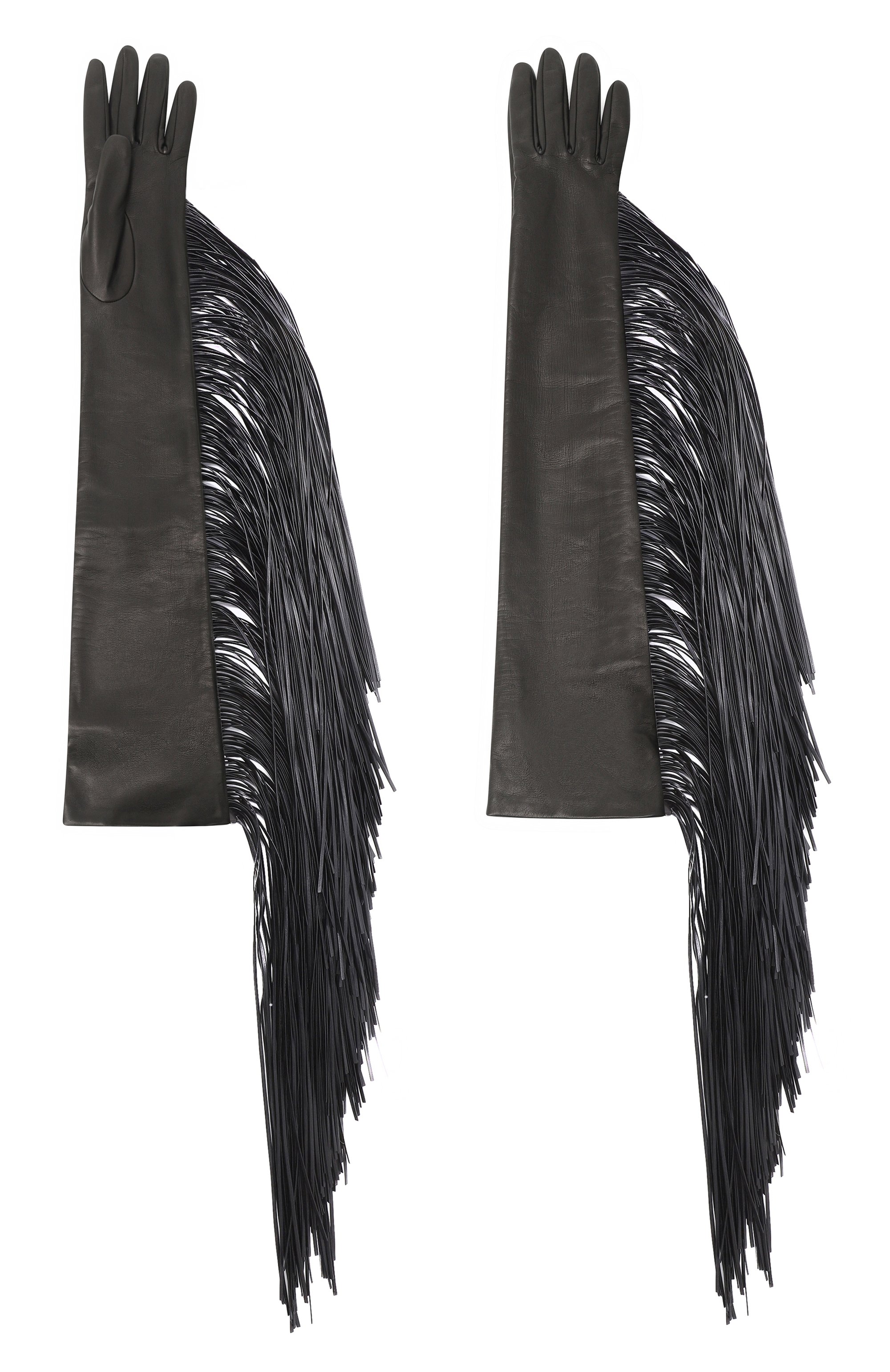 Кожаные перчатки SPORTMAX, арт. ANGEL1234, фото 2