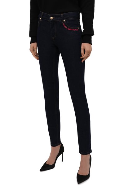 Джинсы VERSACE JEANS COUTURE, арт. 71HAB5K3-71DP500 C SKINNY RIC FR PKT VJC D STR/CDW, фото 3