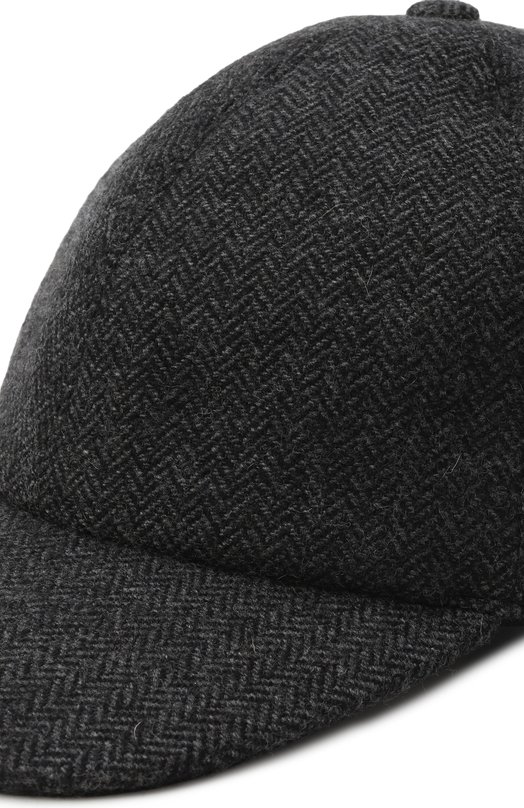 Шерстяная бейсболка VICTORIA KUSENKOVA 388700008001 Серый  388700008001 Фото 3