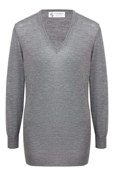 Женский пуловер из смеси кашемира и шелка IL BORGO CASHMERE, арт. 51-542G0