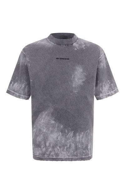 Хлопковая футболка BALENCIAGA, арт. 764235/TRVI8, фото 1