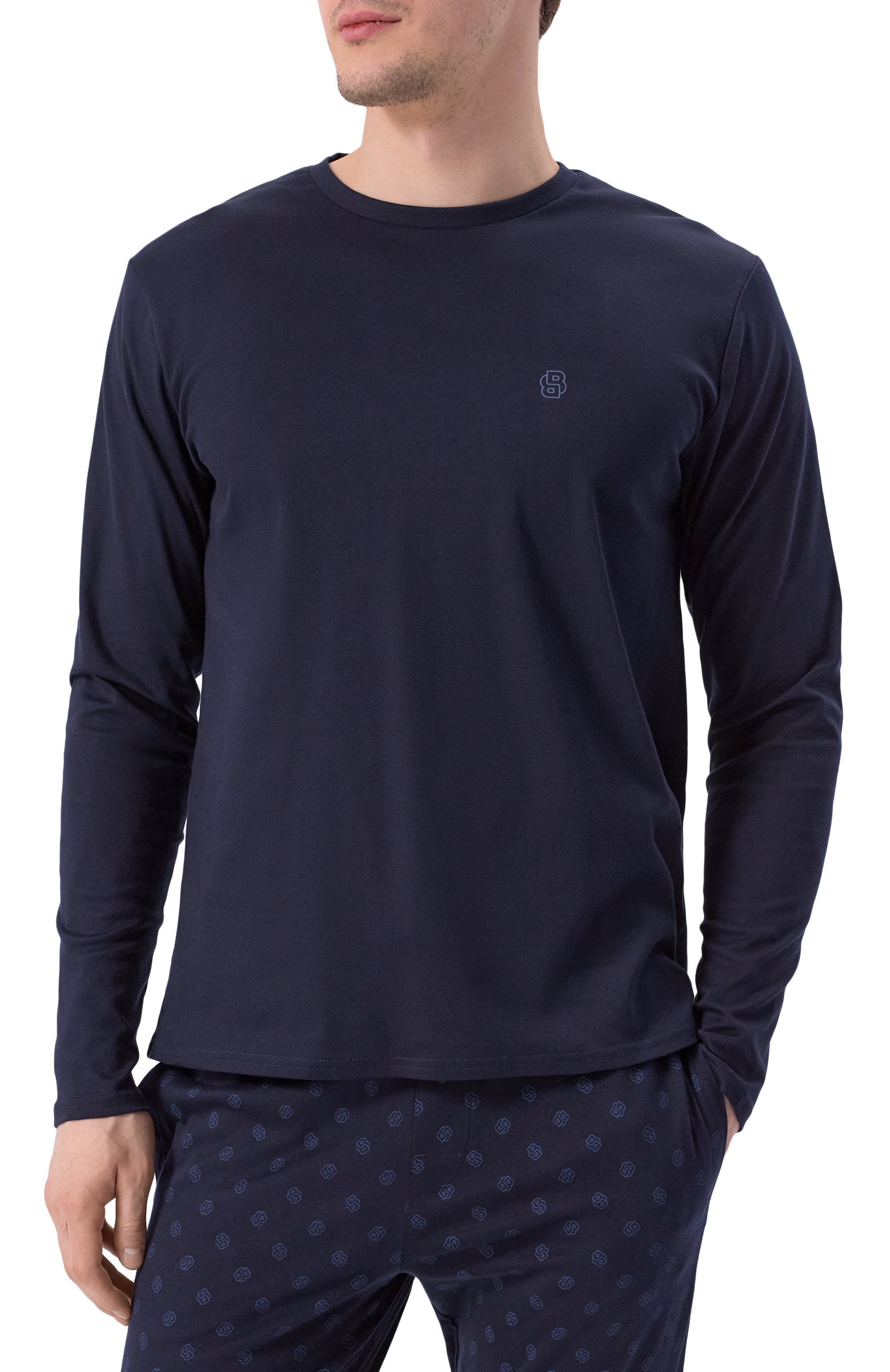 Хлопковая пижама BOSS, арт. 50535751, фото 3