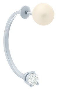 Серьга DELFINA DELETTREZ, арт. NTL5003.A, фото 2