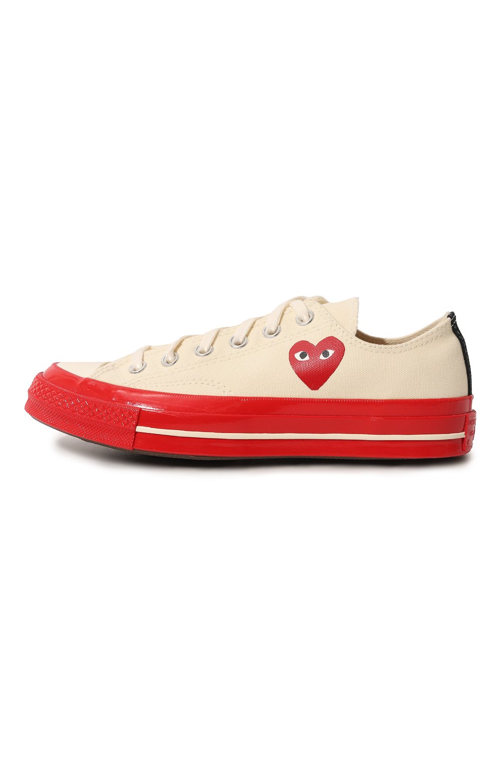 Текстильные кеды converse x comme des garcons play COMME DES GARCONS PLAY, арт. A01796, фото 2
