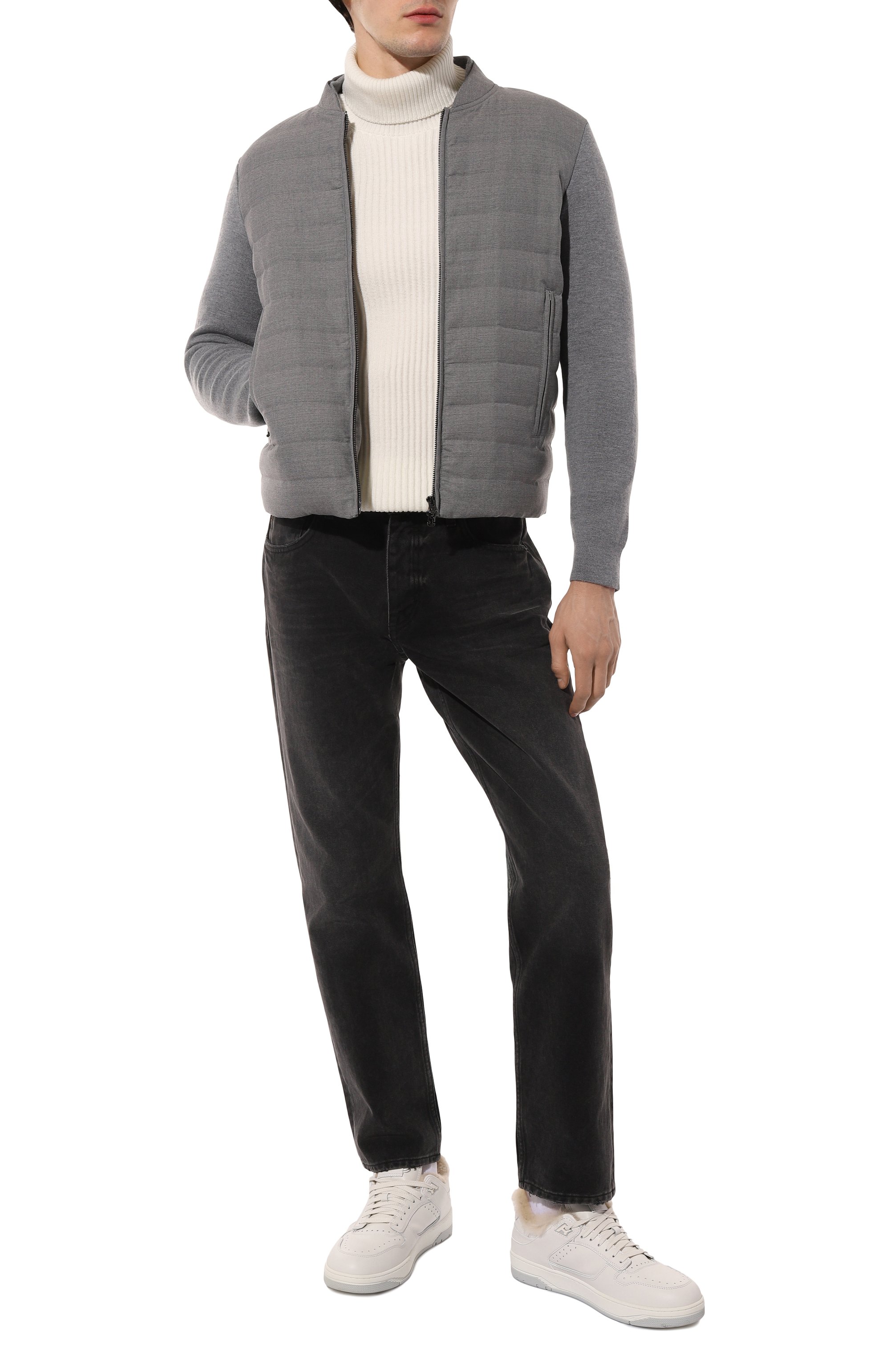 Комбинированный кардиган EMPORIO ARMANI, арт. EM000128/AF10458, фото 2