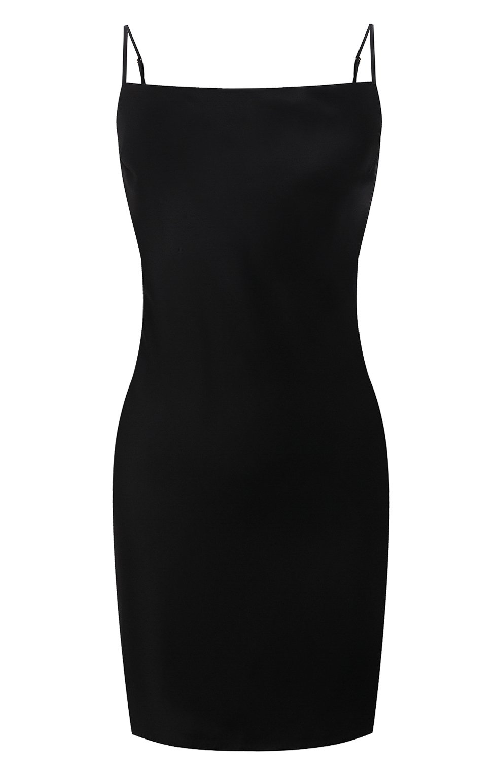 Платье NANUSHKA, арт. L0TTI_BLACK_SLIP SATIN, фото 1