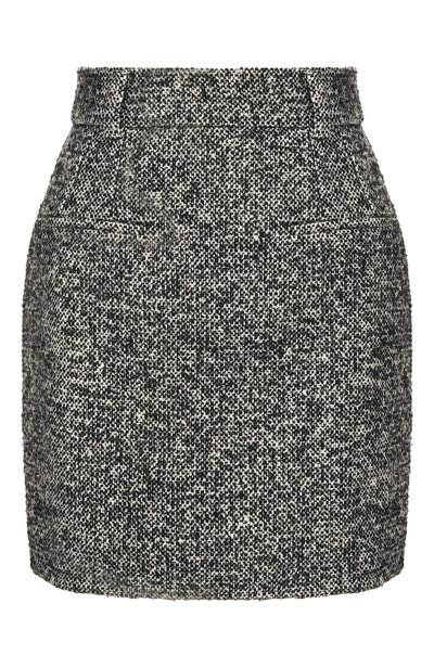 Женская юбка из шерсти и шелка DOLCE & GABBANA, арт. F4DFFT/FMZAK
