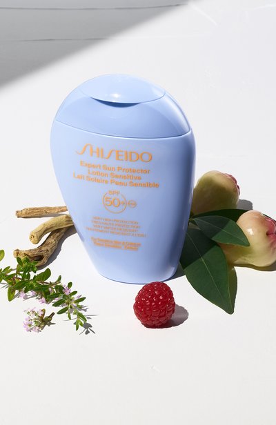 Солнцезащитный лосьон expert sun для чувствительной и детской кожи spf 50+ (150ml) SHISEIDO, арт. 21993SH, фото 5