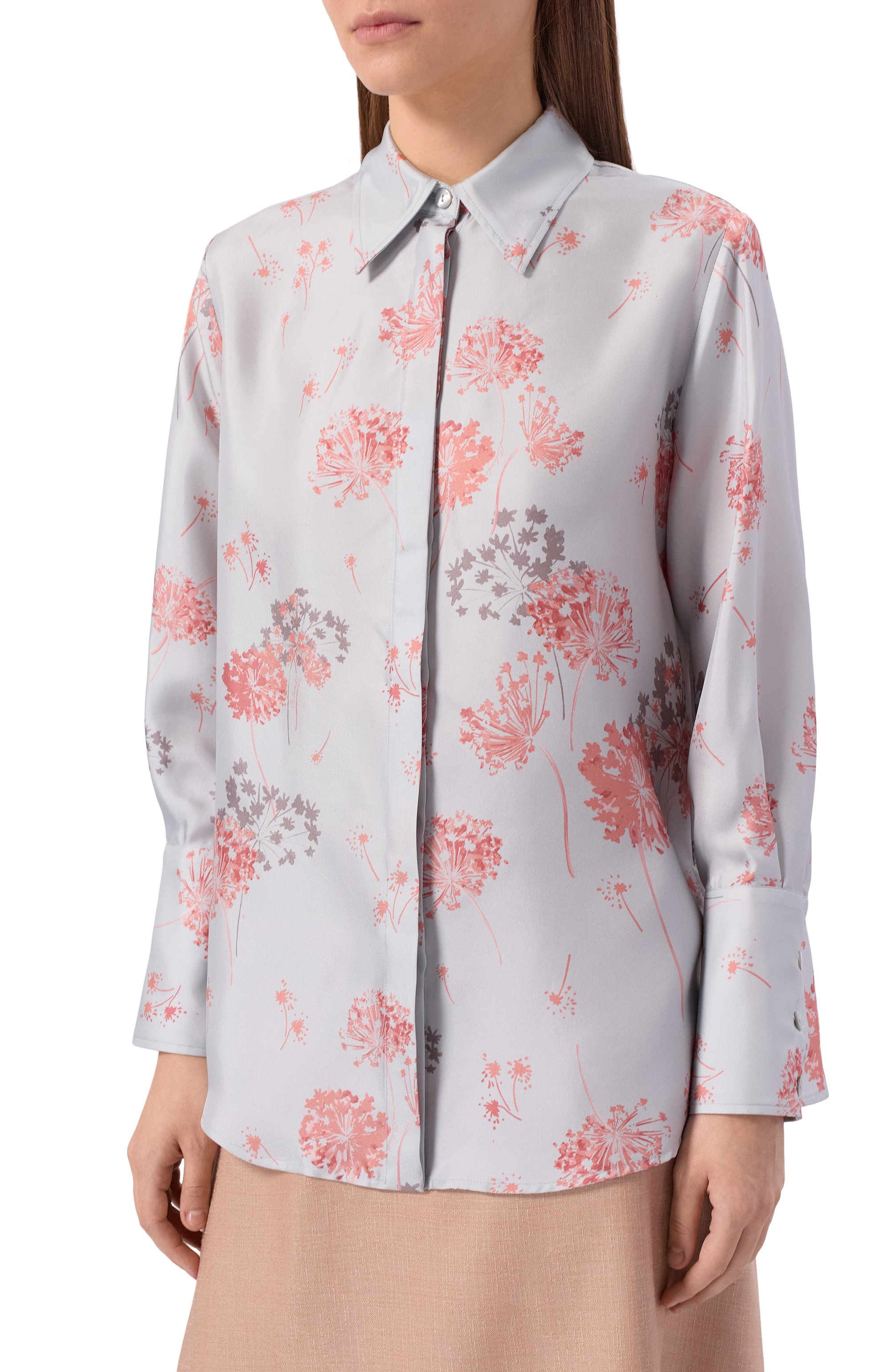 Шелковая рубашка COLOMBO, арт. CM00408/F/T0666-11-2E, фото 3