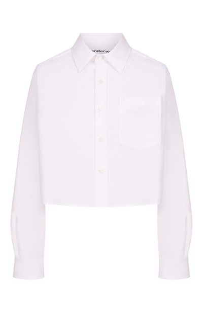 Женская хлопковая рубашка ALEXANDER WANG, арт. 1WC3261347