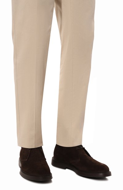 Замшевые ботинки DOUCAL'S, арт. DU3237BRUXUN009T, фото 3